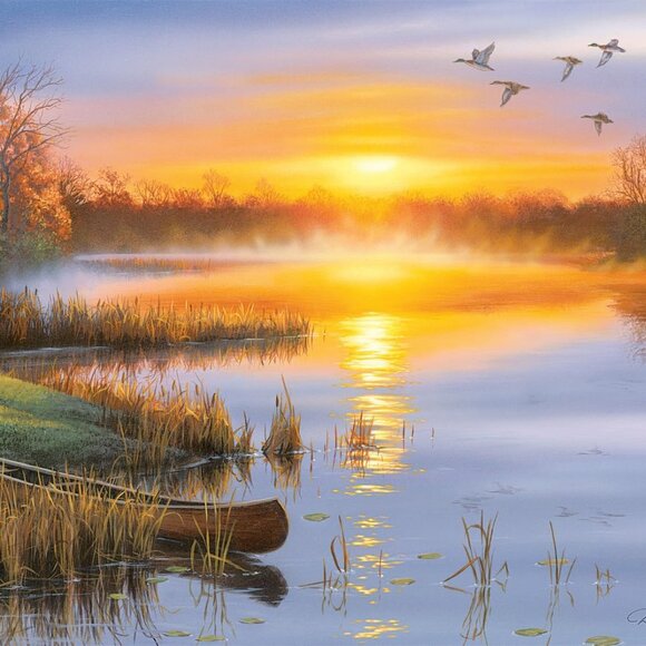 Jigsaw Puzzle | 1000 Pieces | Autumn Solitude - Picture 1 of 2
